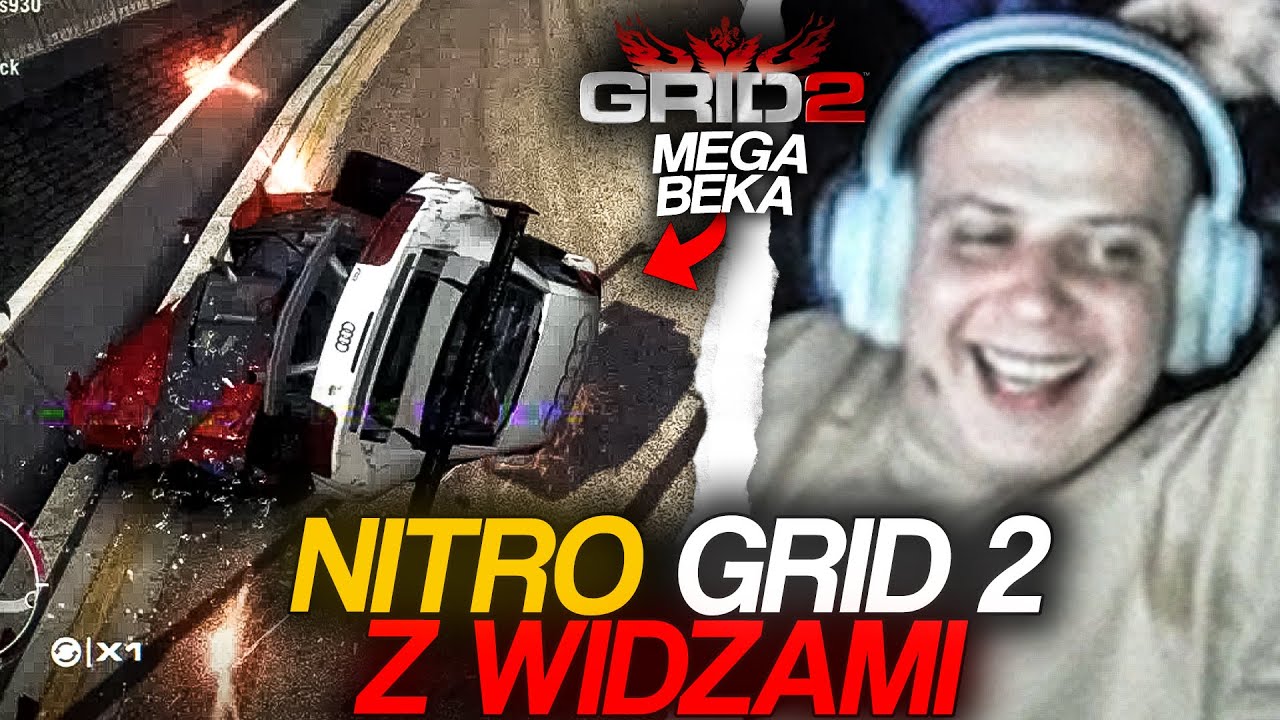 NITRO GRID 2 Z WIDZAMI *MEGA BEKA*