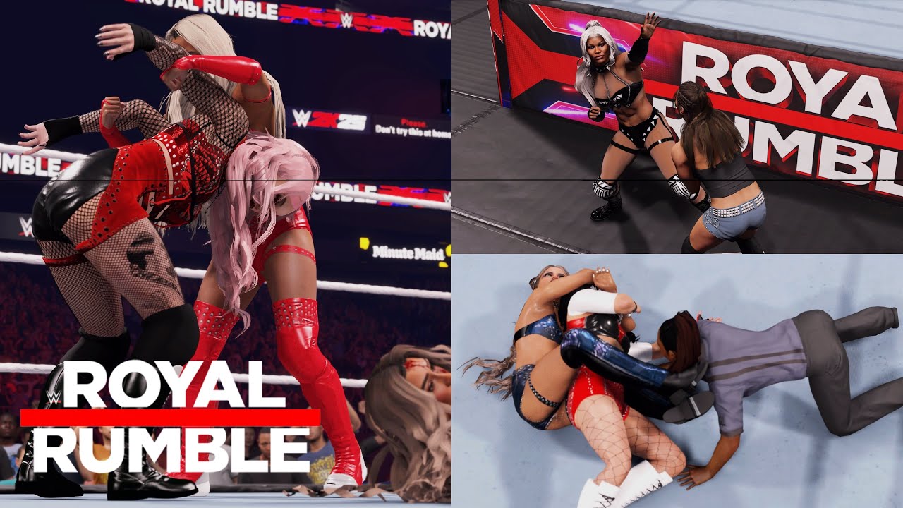 WWE 2K25 ROYAL RUMBLE : PART 2