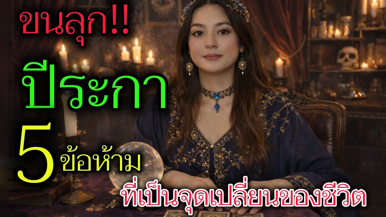เตือนแรงมาก‼️ ปีระกา นี่ไม่ใช่แค่ข้อห้าม แต่มันคือจุดเปลี่ยนสำคัญของชีวิต ฟังแล้วขนลุก☸️