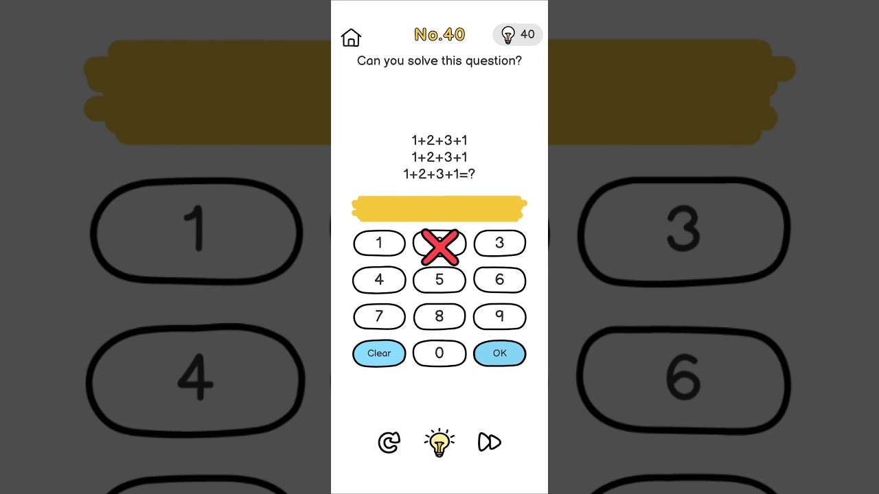 🧠 brain out level no. 40 Answer key 🗝️ #brain #games
