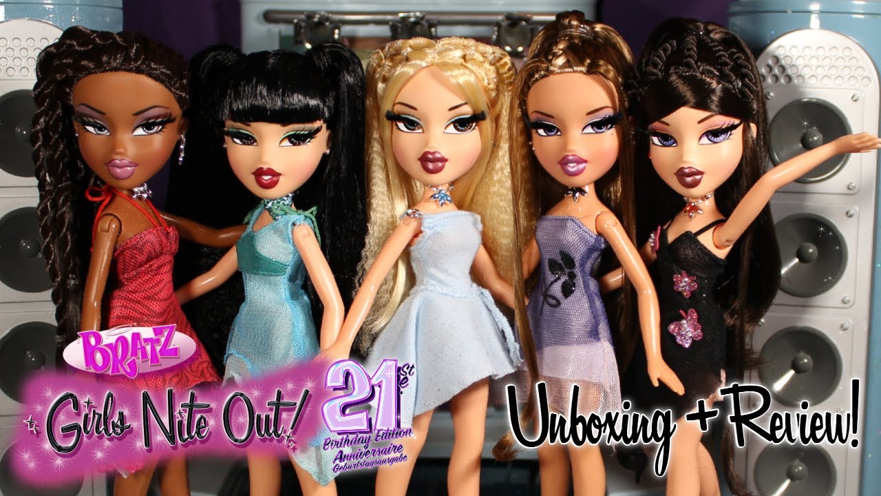 Bratz Girls Nite Out 21st Birthday Edition Unboxing and Review!