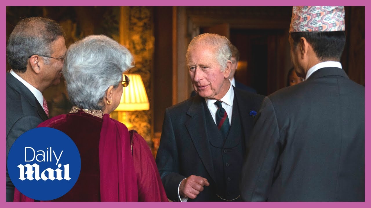 King Charles III hosts reception for the south-east Asian community in Edinburgh, Scotland