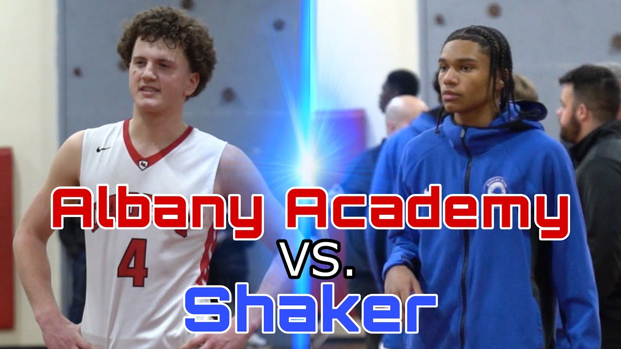 Albany Academy vs. Shaker High School Boys Basketball 2024