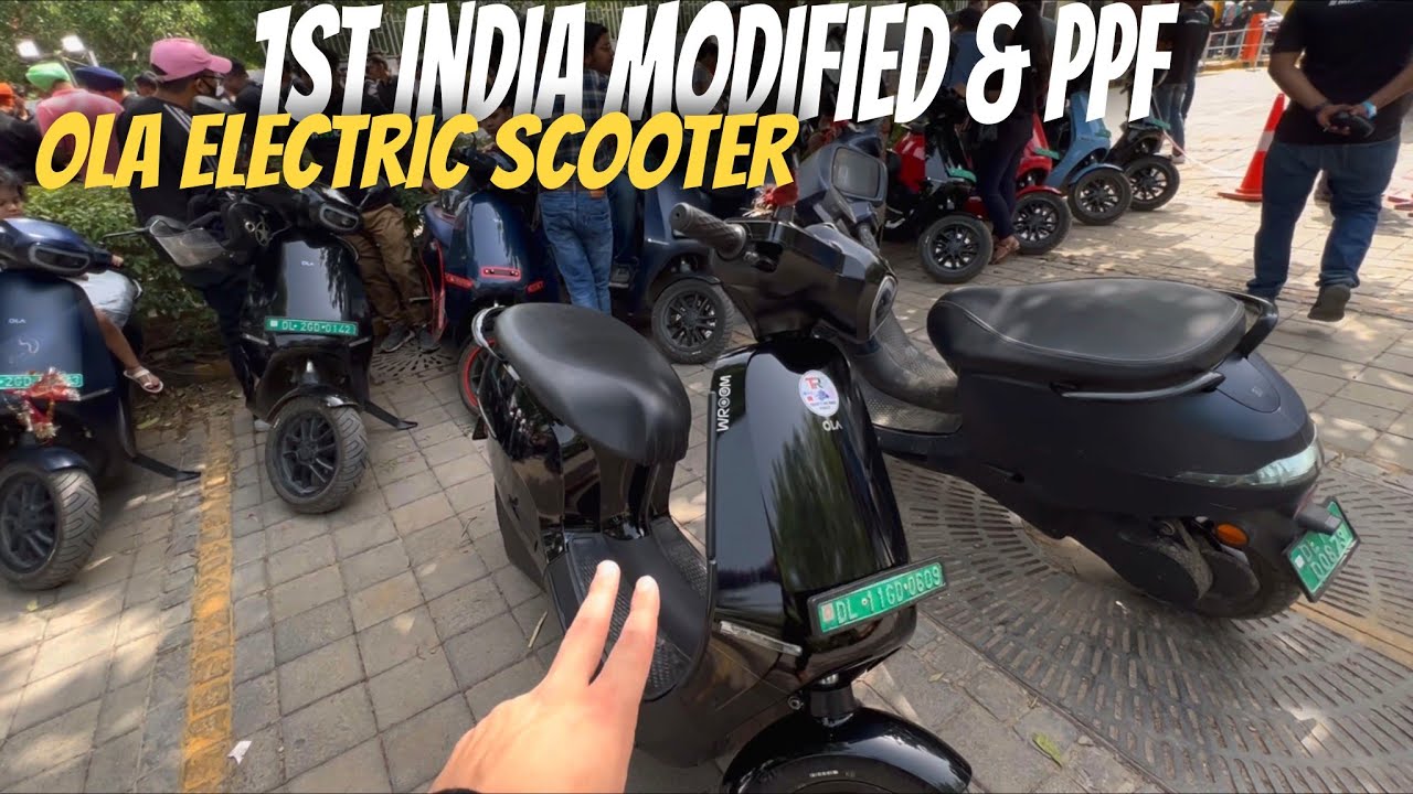 Modified Ola Scooter | Ola s1 pro Modified & PPF | Gurung Brothers