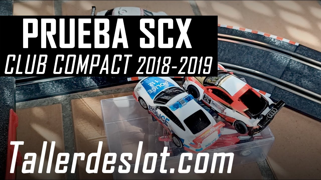 🏁 PRUEBA de COCHES CLUB 🚗💨🚗💨 【 SCX COMPACT 】 📝 Scalextric Escala 1:43 🛠️