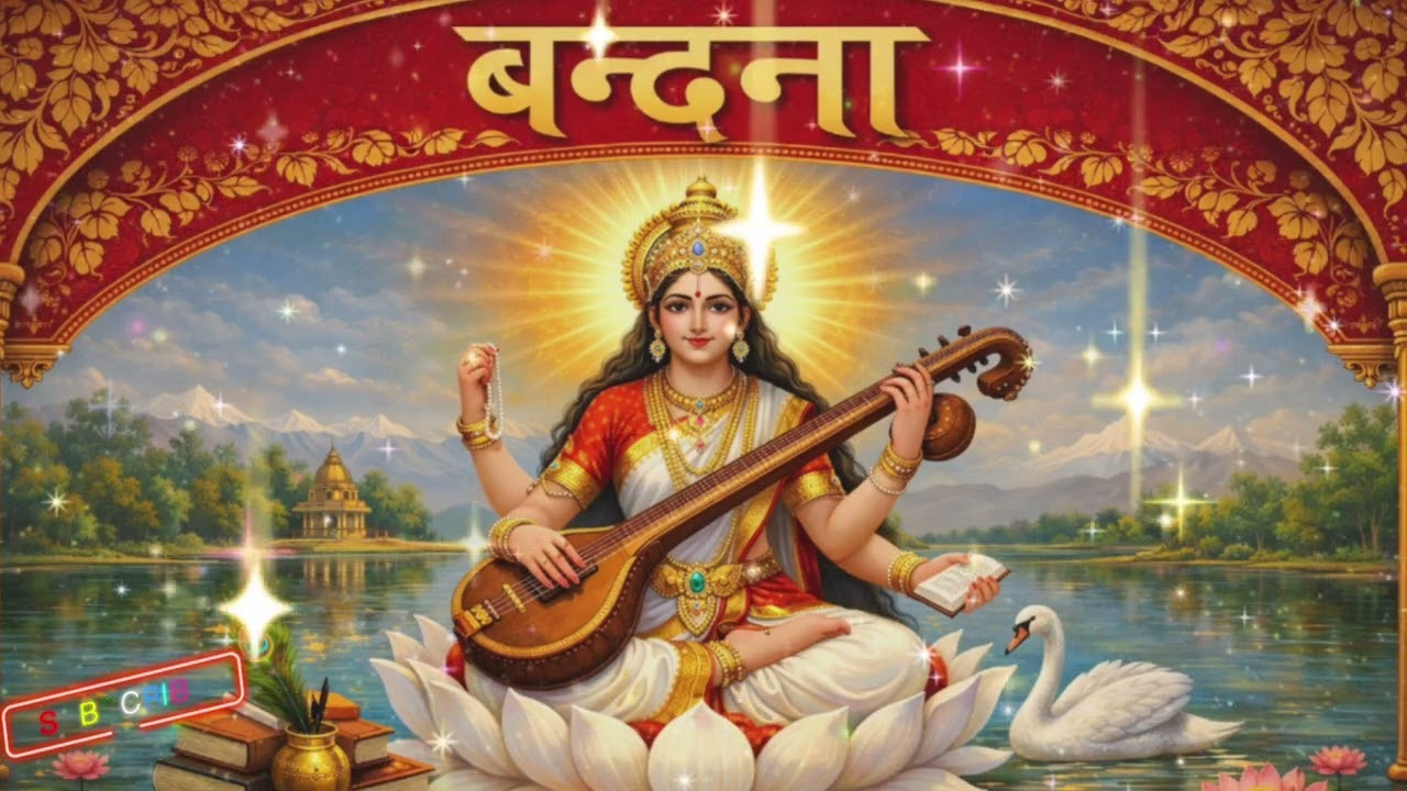🌿 Maa Saraswati Vandana | Best Prayer for Students Before Study🌿 