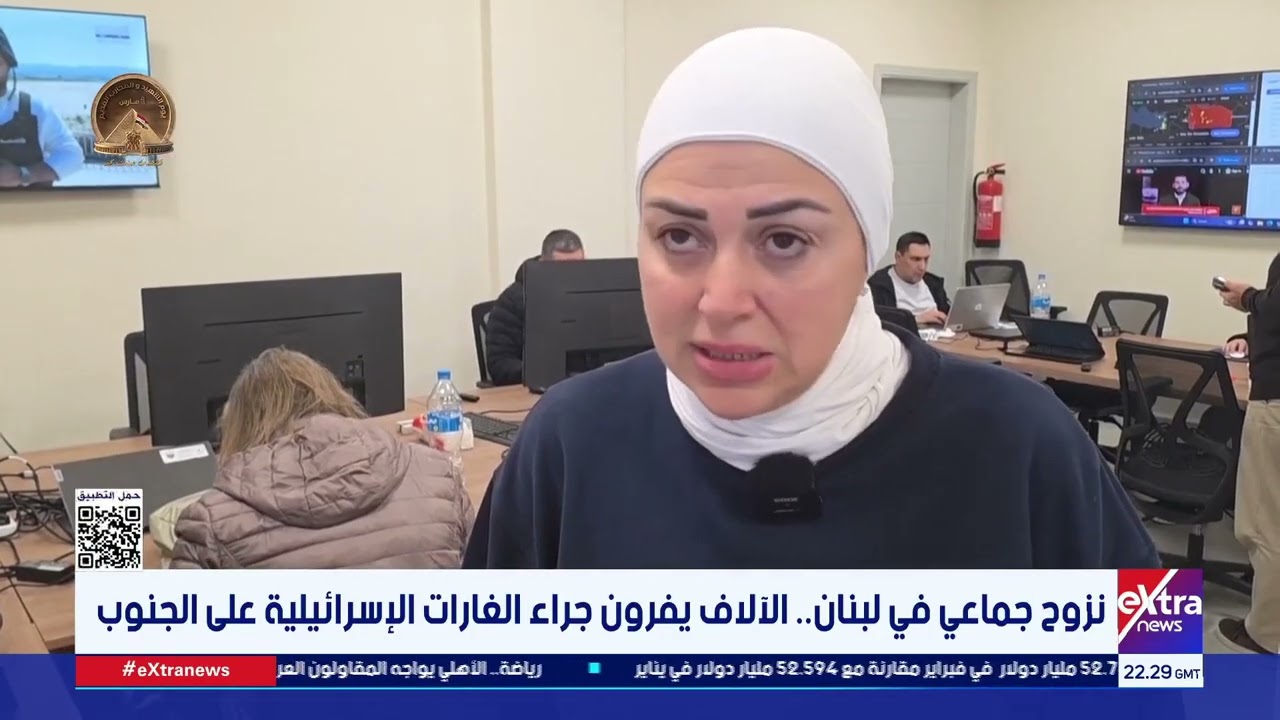 نزوح جماعي في لبنان.. الآلاف يفرون جراء الغارات الإسرائيلية على الجنوب