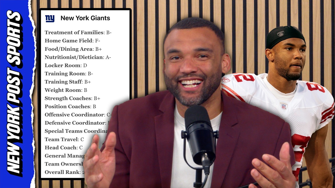 I Compared My Experience With The Giants In 2007 To This Year's NFLPA Report Card