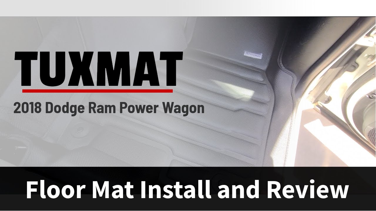 2018 Dodge Ram Power Wagon TuxMat Install and Review @TuxMatInc