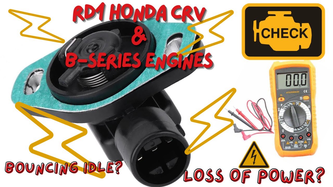 CAN'T Adjust NEW THROTTLE POSTION SENSOR on B-SERIES HONDA CRV? EASY FIX!