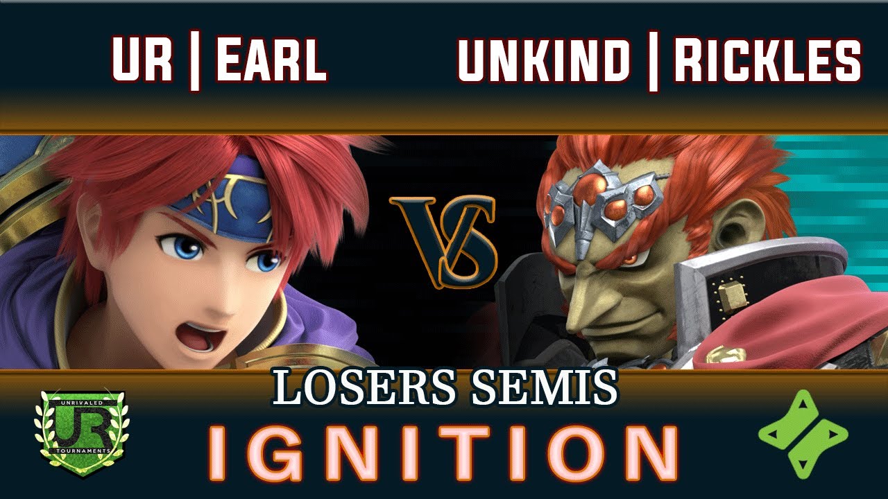 Ignition #222 LOSERS SEMIS - UR | Earl (Roy, Lucina) vs unkind | Rickles (Ganondorf)