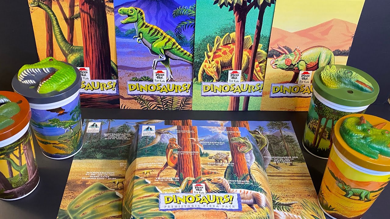 Pizza Hut + Book It + The Dinosaur Society = 😊! 