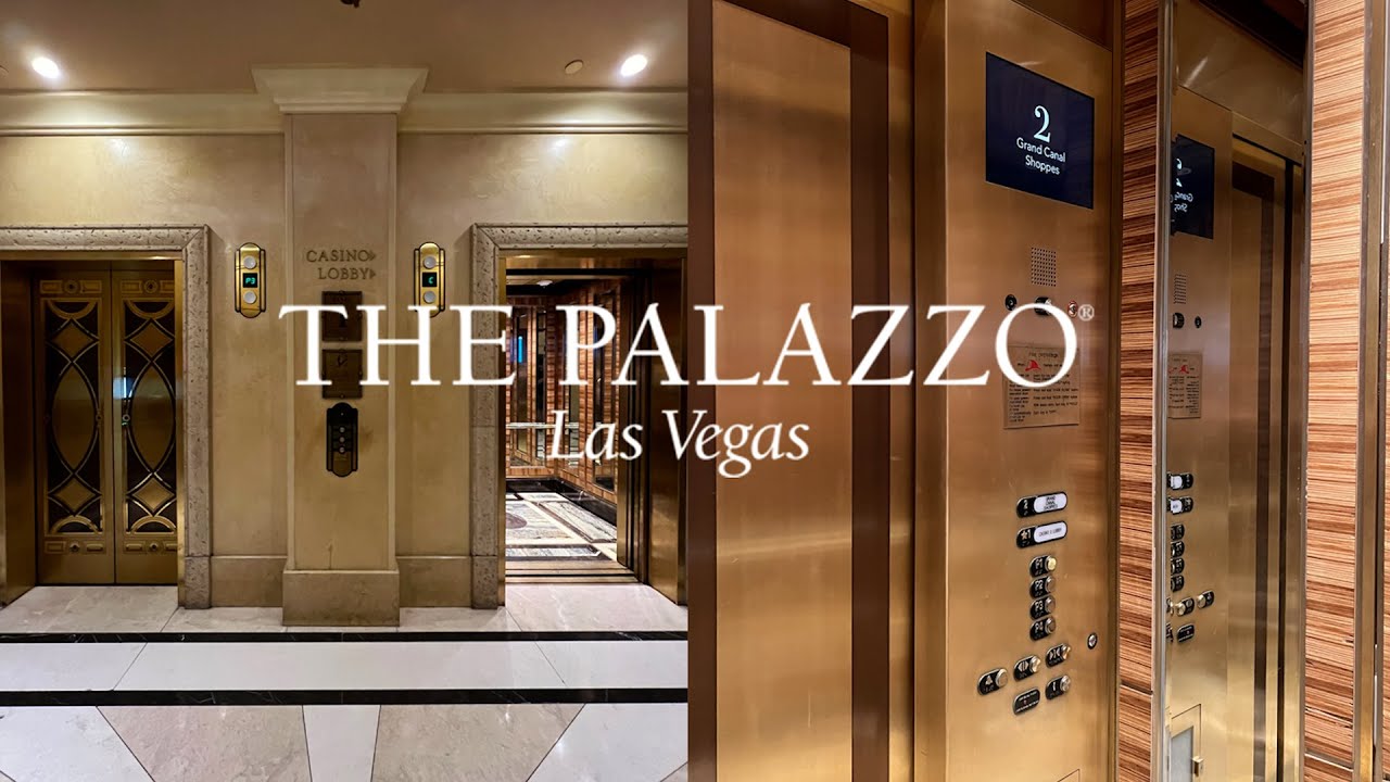 Тяговые лифты OTIS [Ряд 2] Гараж Palazzo Resort — Лас-Вегас, Невада
