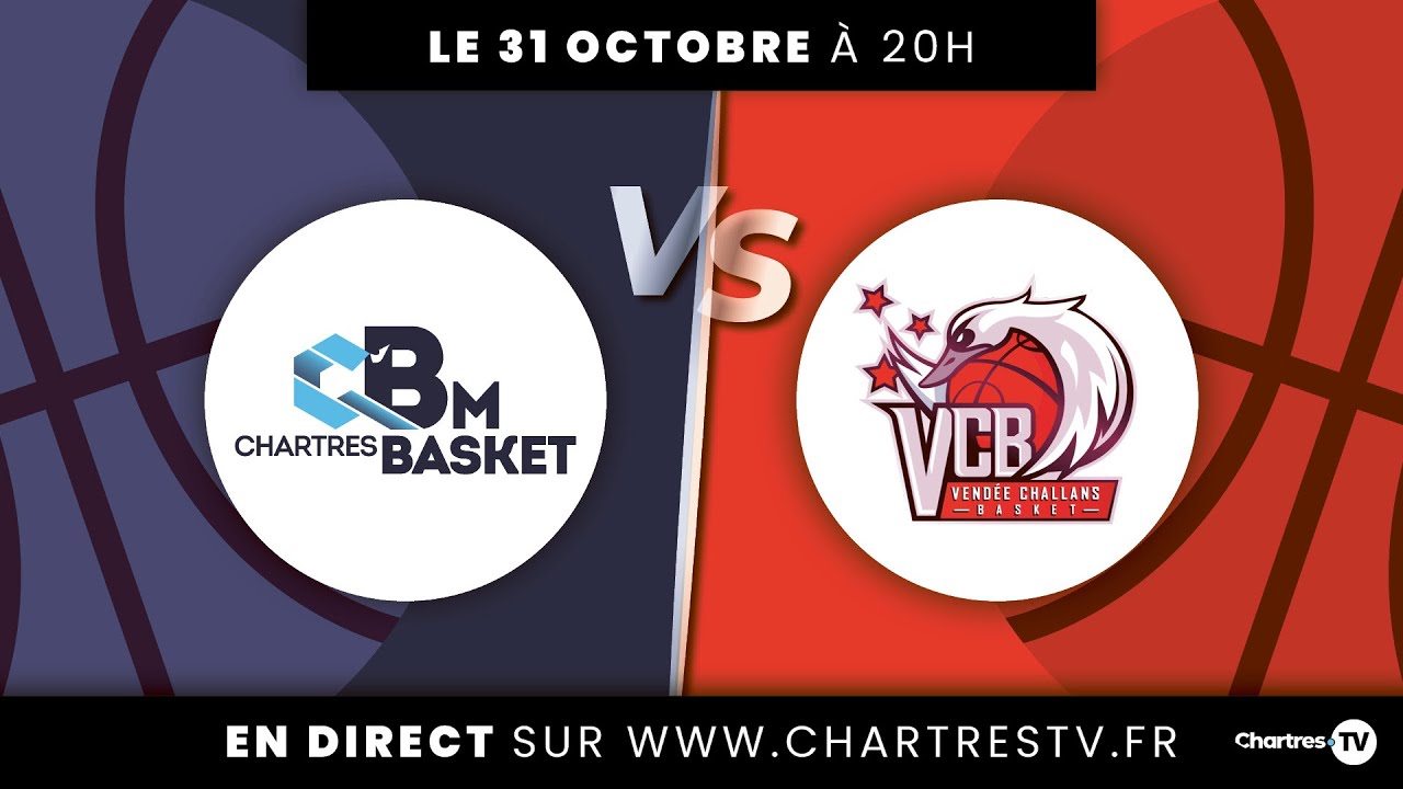 C'Chartres Basket Masculin vs Challans