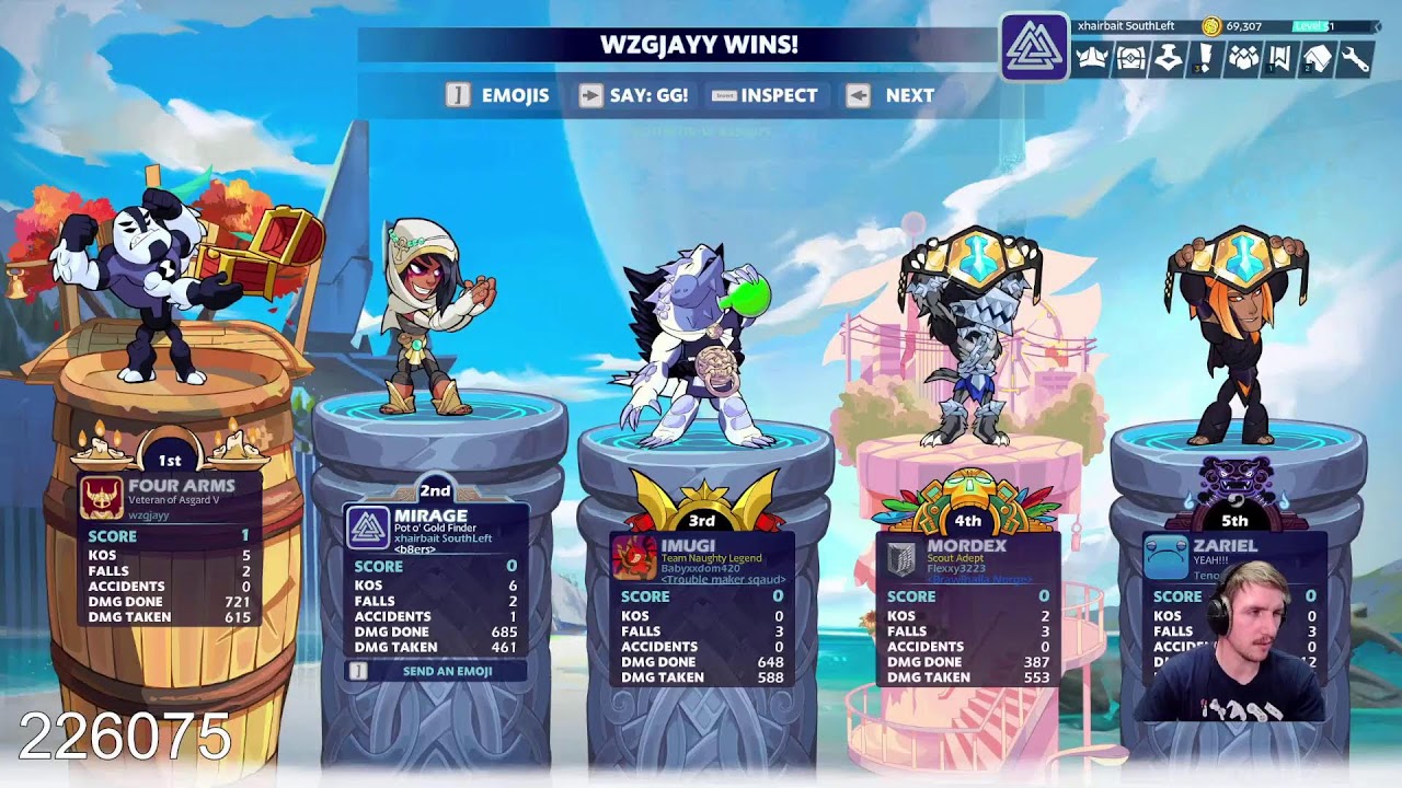 Locking in for Gold 1v1 Ranked in #Brawlhalla | Mar 2026 | @xhairbait Gaming