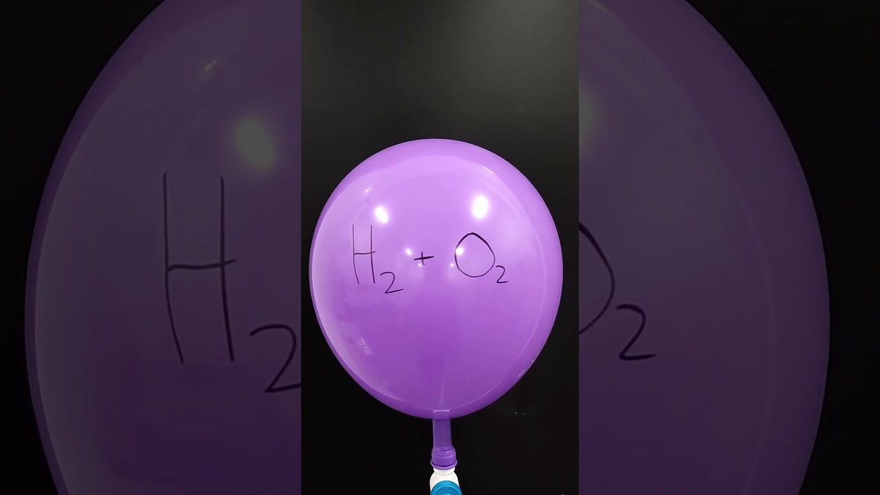 Haciendo burbujas de hidr&oacute;geno y ox&iacute;geno