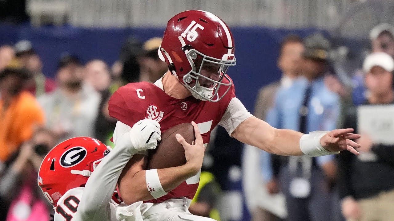 Alabama QB Ty Simpson vs Georgia | Every Play