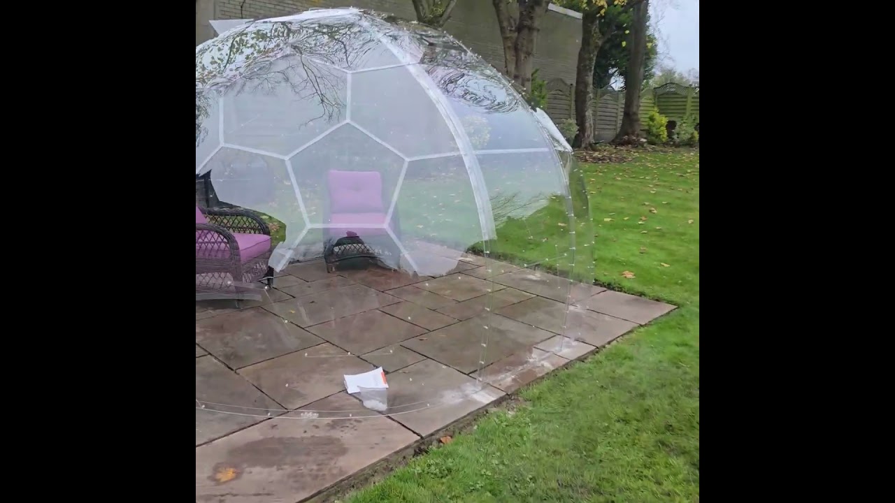 Geodome x build number 60 garden summer winter house