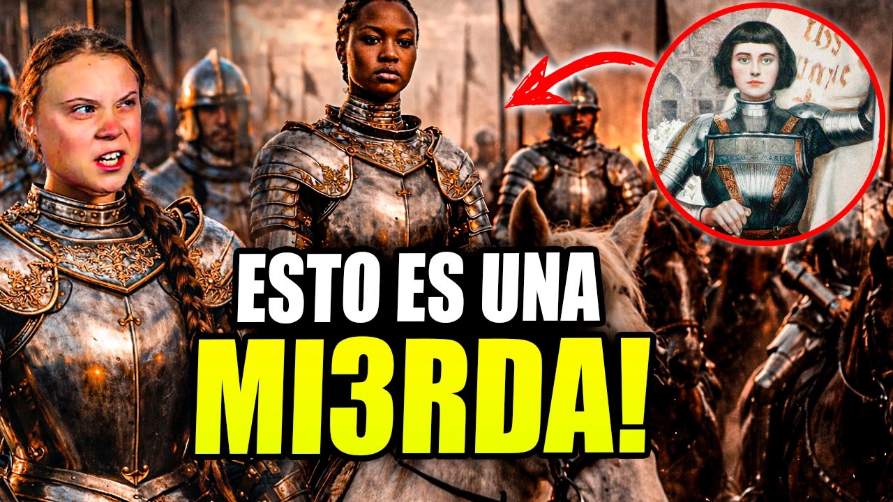 WTF? Juana de Arco NEGRA para 