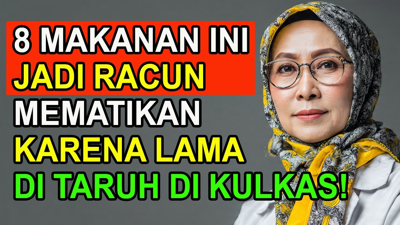 Kesalahan Fatal! 8 MAKANAN Ini Jadi RACUN Jika Jika Ditaruh di Kulkas Terlalu Lama!