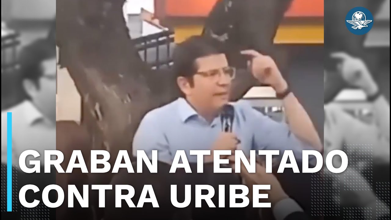 Captan momento en el que le disparan a Miguel Uribe Turbay, aspirante a la presidencia de Colombia