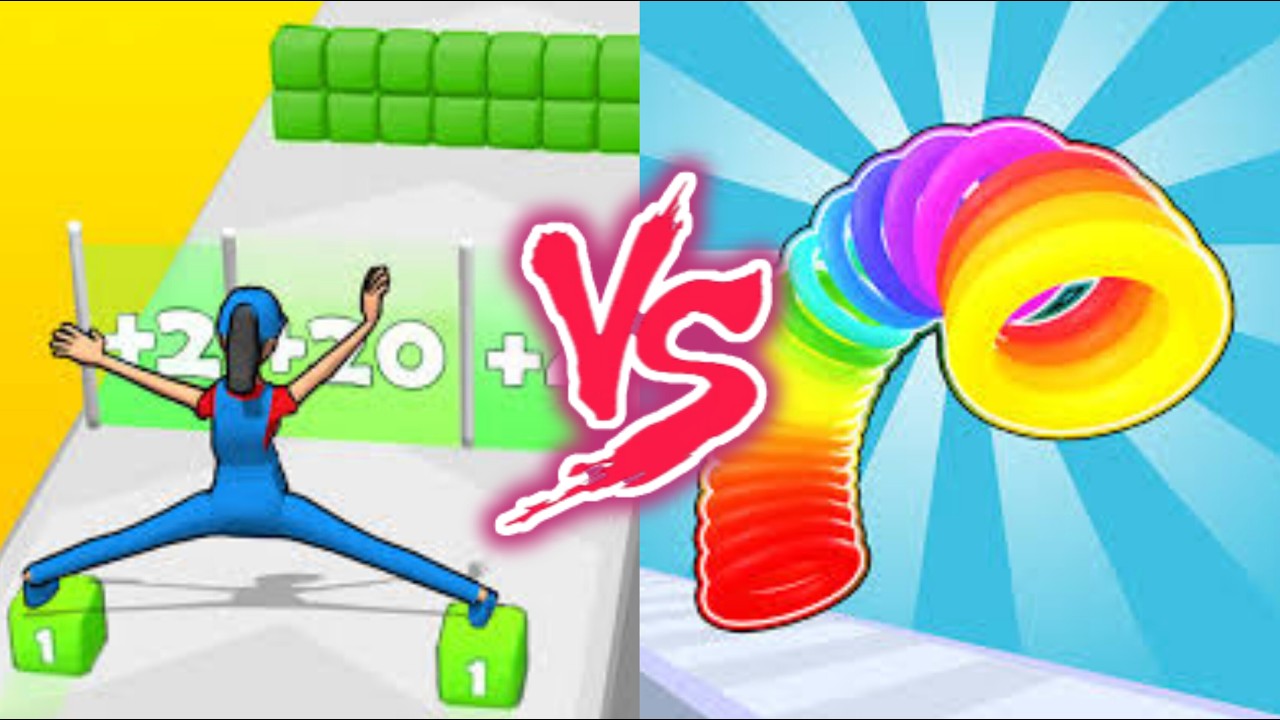 Cargo Skates VS Slinky Hop- All Levels SpeedRun Gameplay Android iOS Ep1