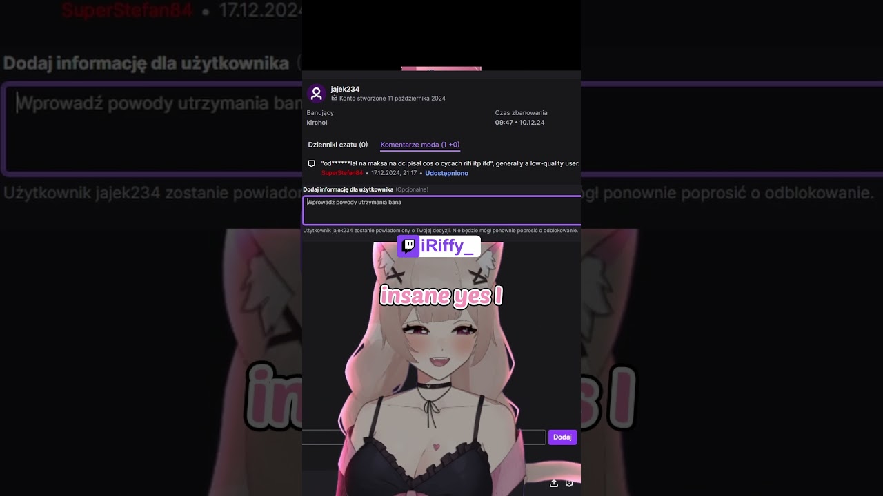 przysięgam ona jest tolerancyjna tylko trochę upo #vtuber  #plvtuber #anime #funny #poland #twitch