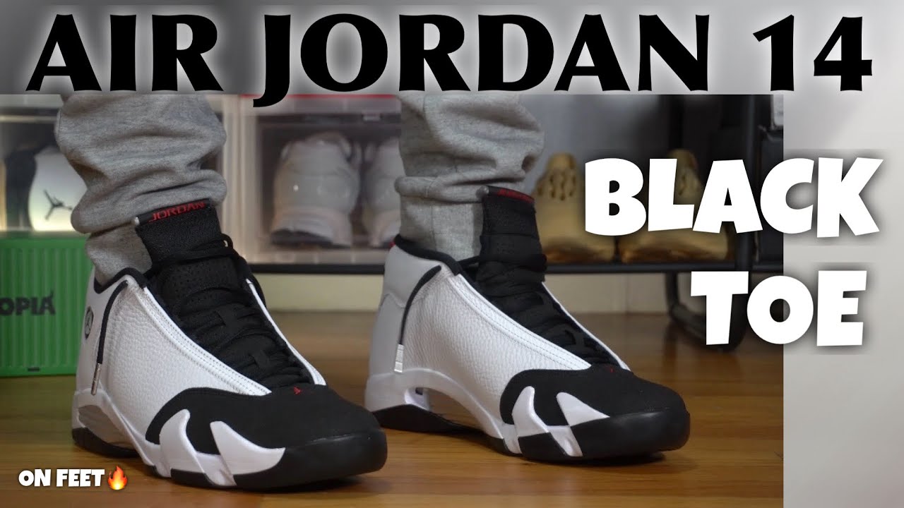 Стоит ли оно того? Обзор кроссовок Air Jordan 14 Black Toe и их характеристики на ногах