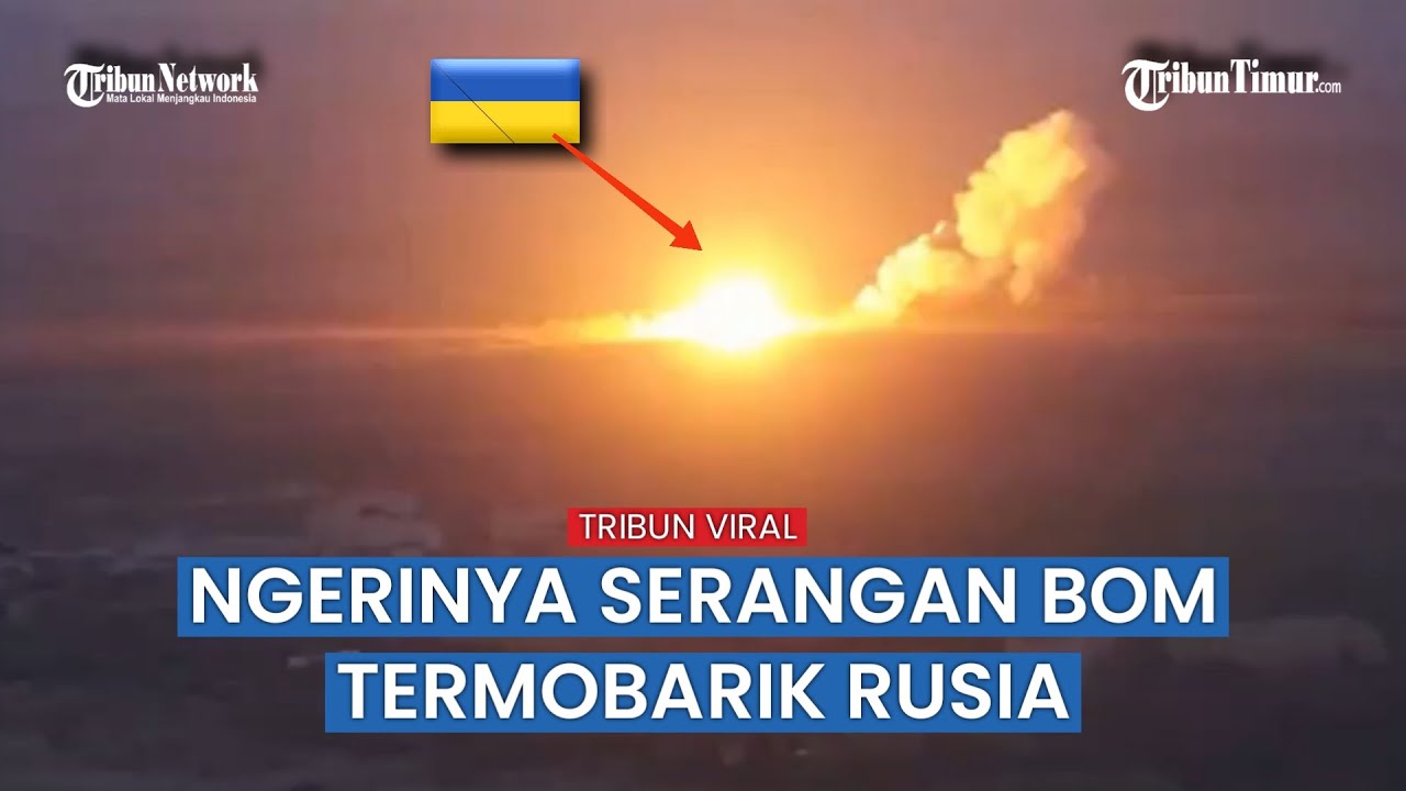 Bom&nbsp;Termobarik TOS-1A Rusia Hancurkan Markas Tentara Ukraina