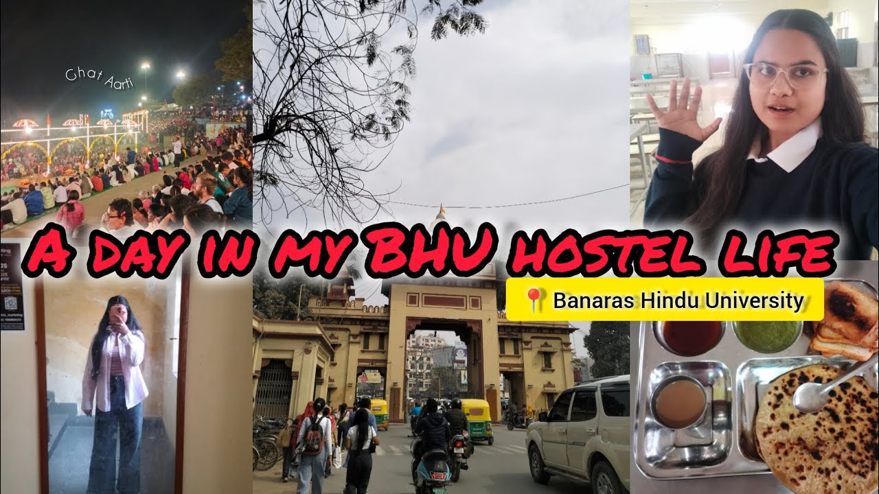 A day in my BHU hostel life 😍|| Assi Ghat Ganga Aarti ||#banarashinduuniversity#bhucampus#bhuhostel