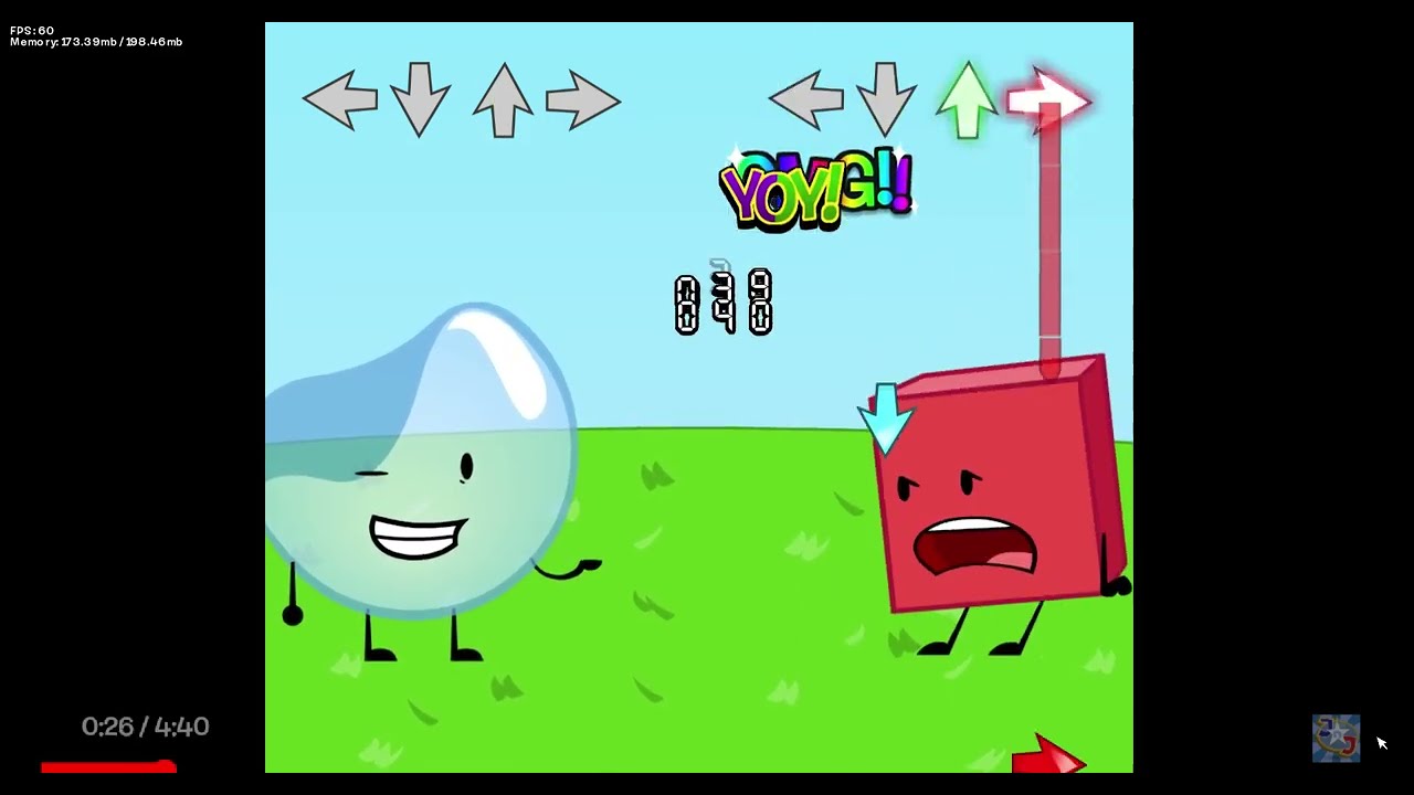 Playing Yoylefake BFDI26 DLC but im a noob