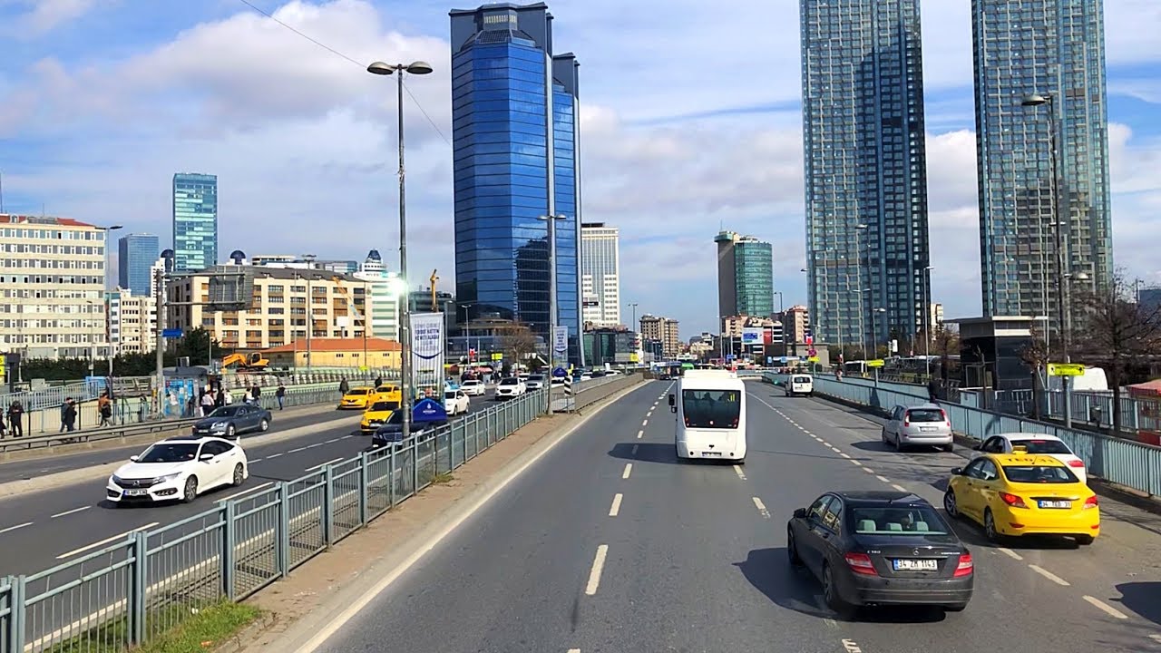 Bus Ride from Beşiktaş to Gaziosmanpaşa in Istanbul