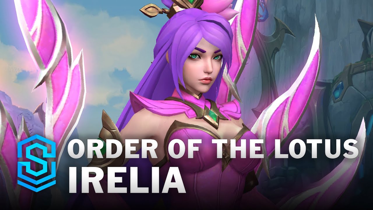 Order of the Lotus Irelia Wild Rift Skin Spotlight