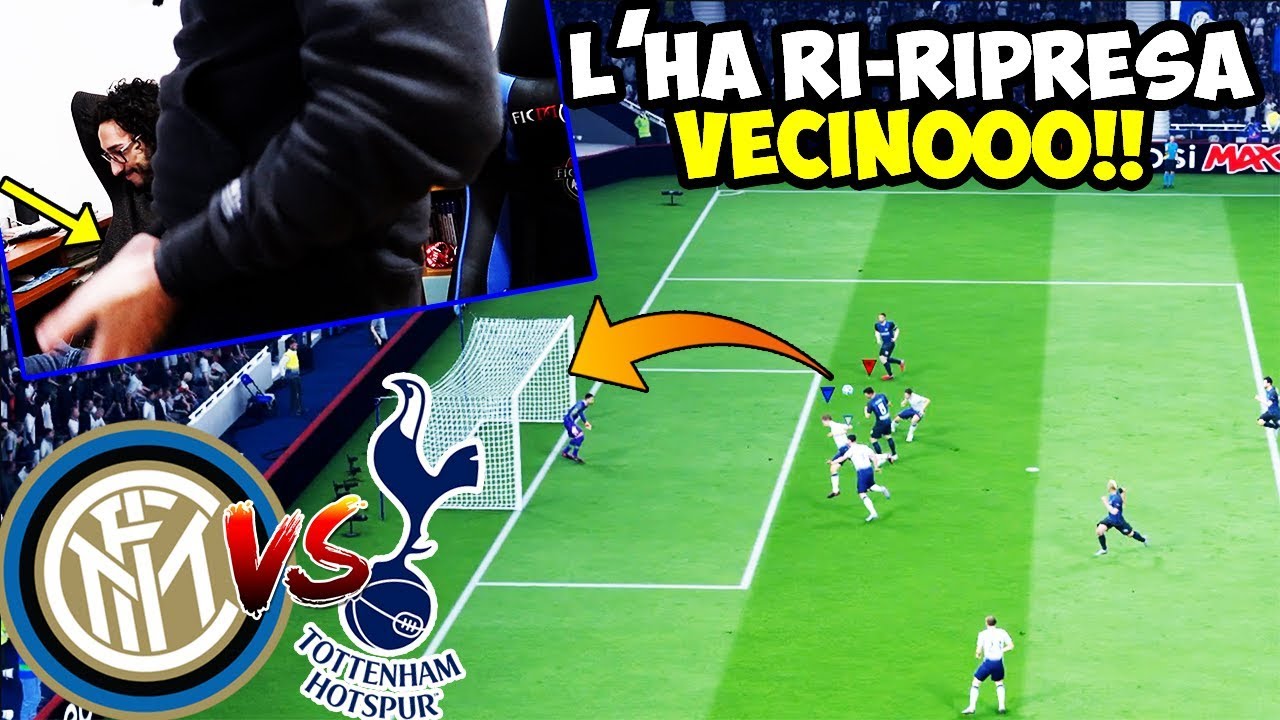 L'HA RI-RIPRESA VECINOOO!!!! LA GARRA CHARRUAAA!!! Tottenham-Inter [Fifa 19]