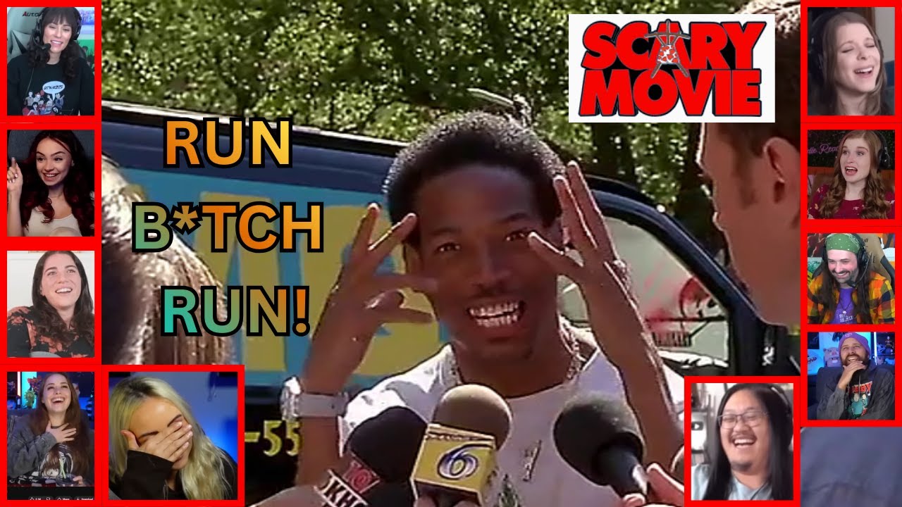 Run B*tch Run Funny Reactions | Scary Movie 1 Reaction Mashup