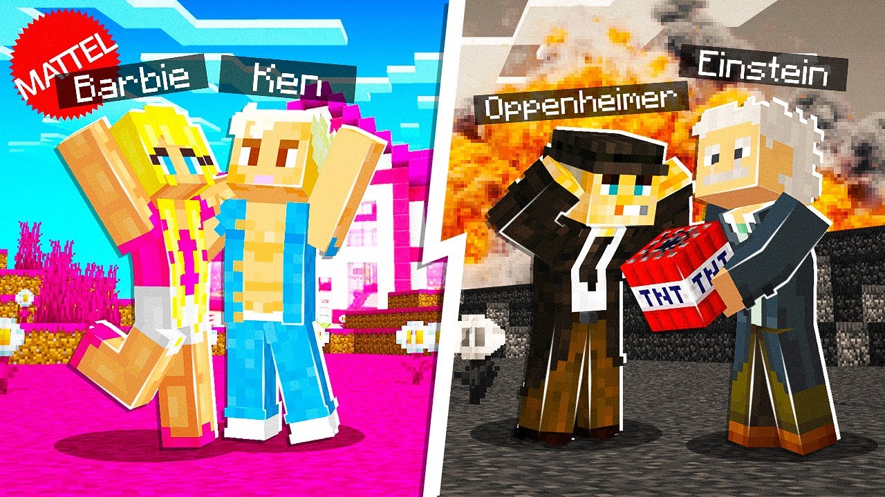 💄 BARBIE vs OPPENHEIMER 🎩