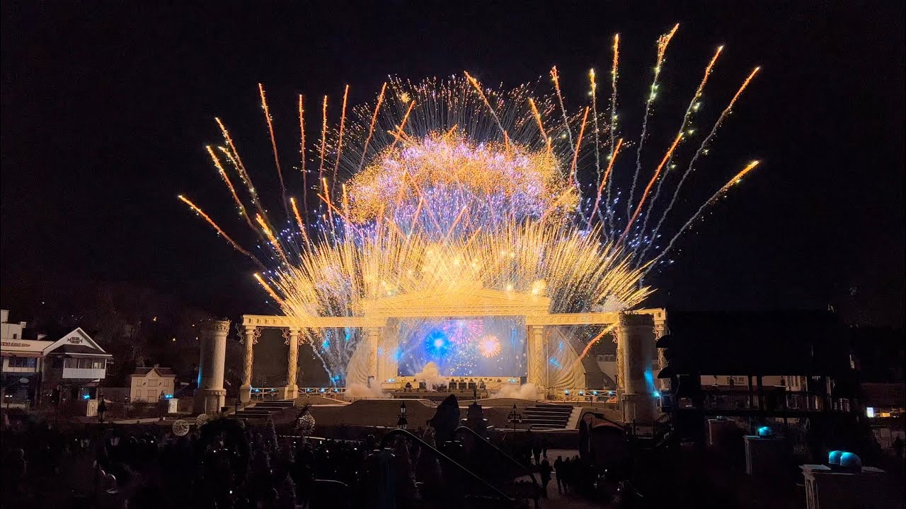 에버랜드 불꽃놀이 매직인더 스카이 2023/12/2 (4k)