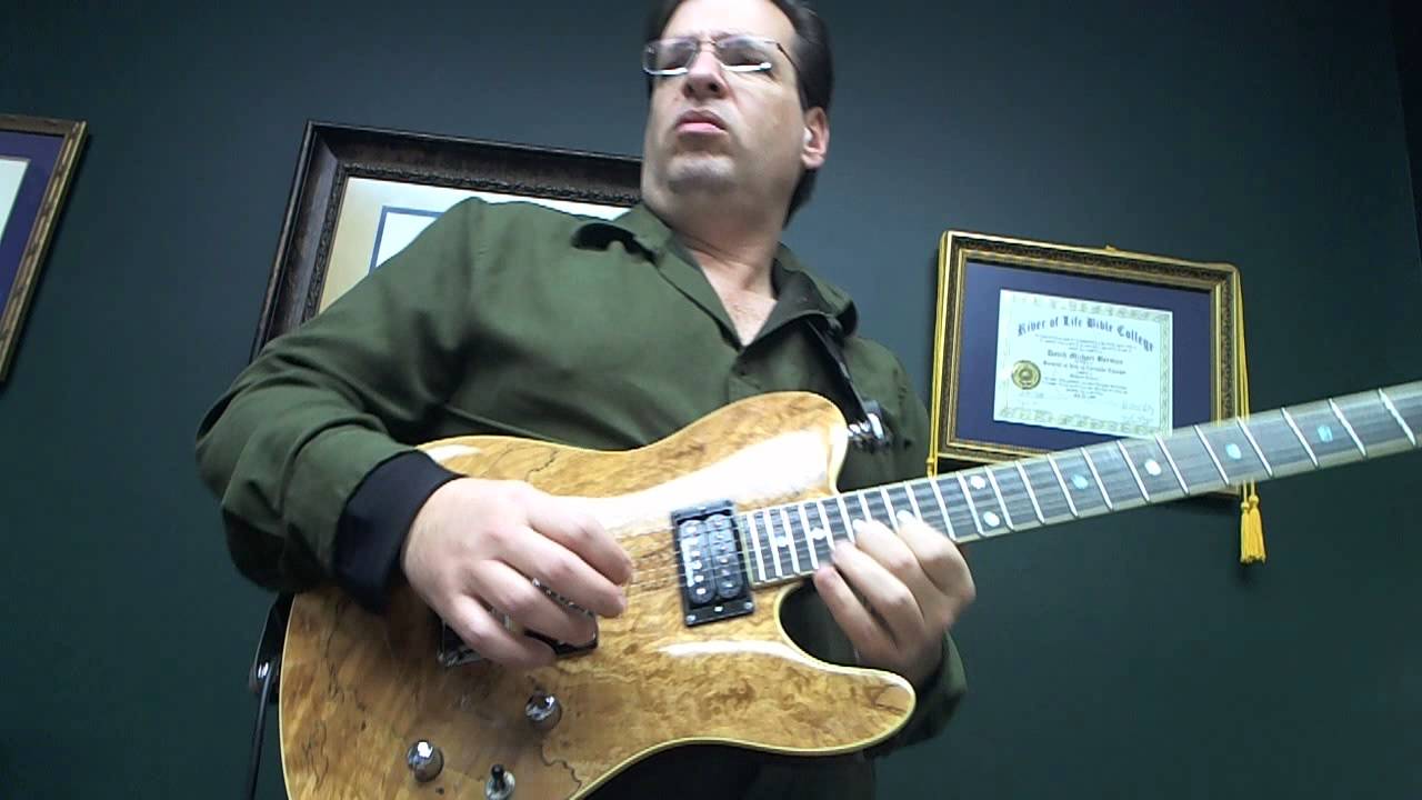 Fender Spalted Maple Tele Pastor Jamin Funky Rock In E Minor