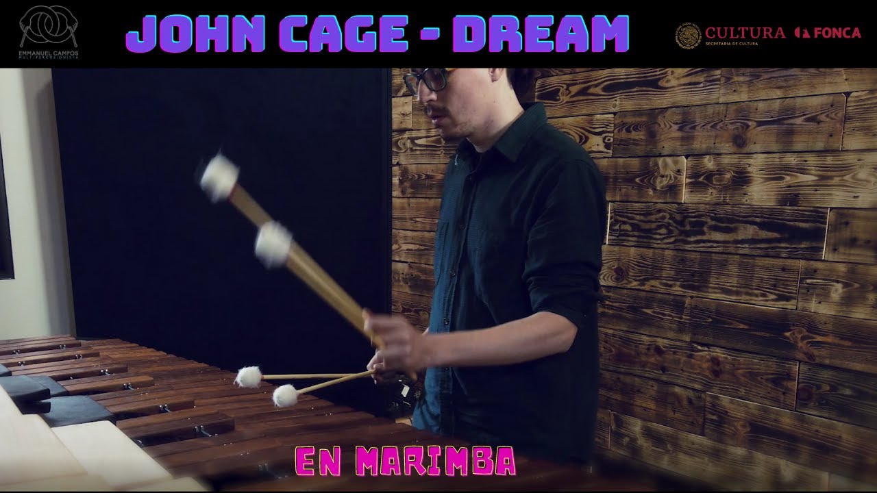 John Cage: Dream (marimba & tape)