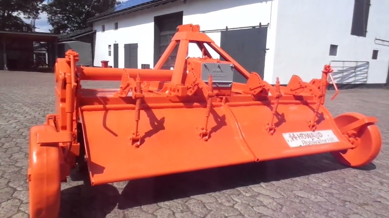 Howard Modell Type HB-205-540T Bodenfräse 205 cm Arbeitsbreite mit 400 mm großen Stützrädern