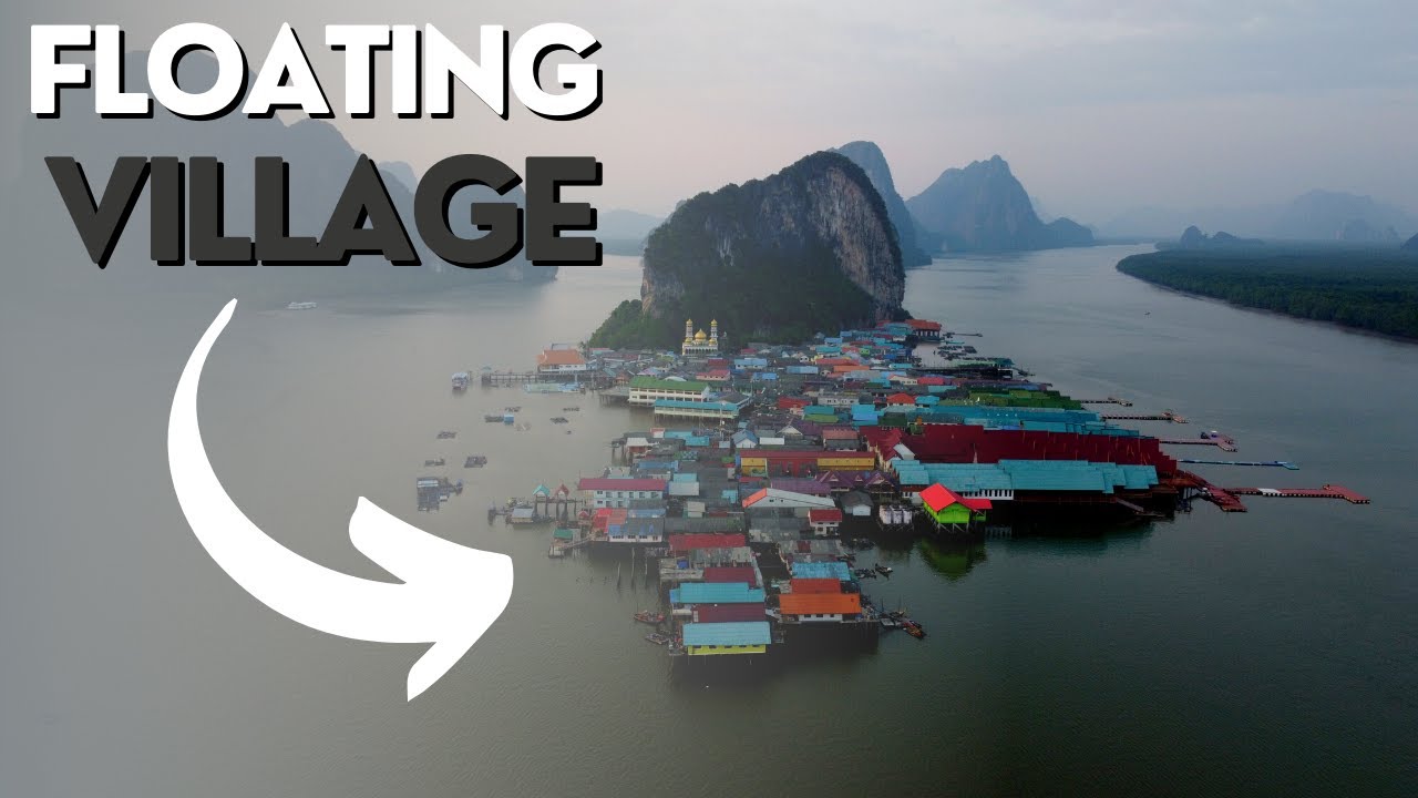 Muslim FLOATING VILLAGE in Thailand, Koh Panyee