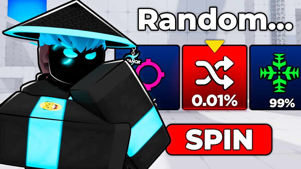 RANDOMIZER chooses my CROSSHAIR in Roblox Rivals..