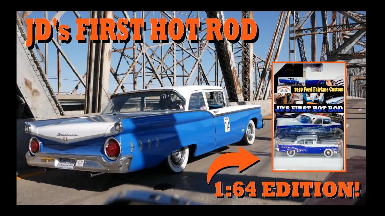 1:64 Scale Replica of JD's First Hot Rod! (1959 Ford Fairlane)