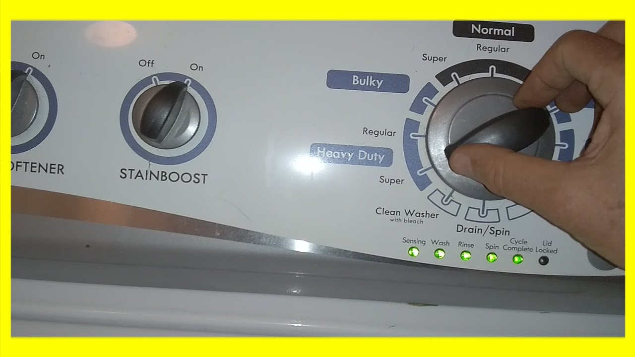 👉 MI LAVADORA KENMORE NO EXPRIME - NO LAVA 👈👉 MODO DIAGNOSTICO MANUAL