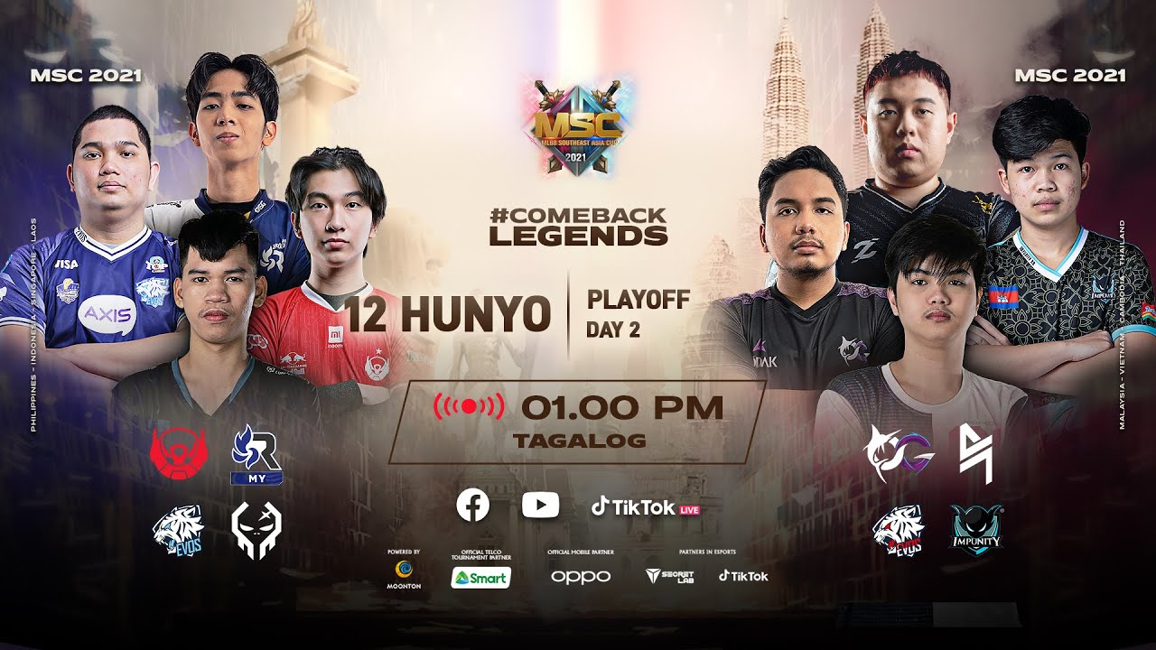 [Tagalog] MSC Playoff Day 2 | MLBB Southeast Asia Cup 2021