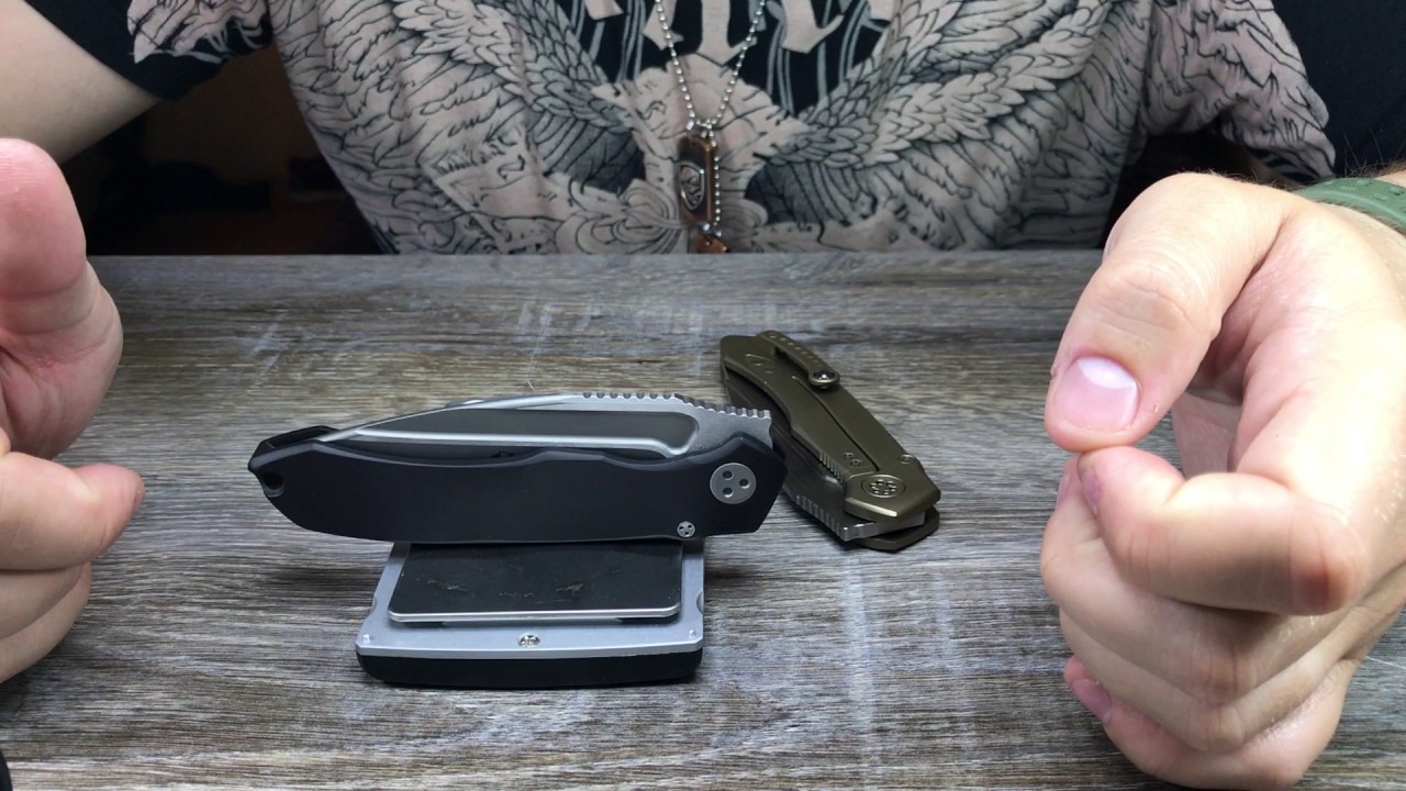 Microtech ANAX VS Green Thorn ANAX