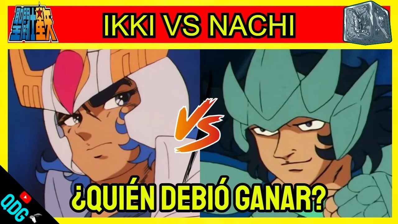 SAINT SEIYA: IKKI VS NACHI [ANÁLISIS] - ¿QUIÉN DEBIÓ GANAR?