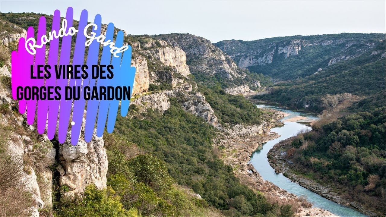Randonnée Gard - Vires des Gorges du Gardon