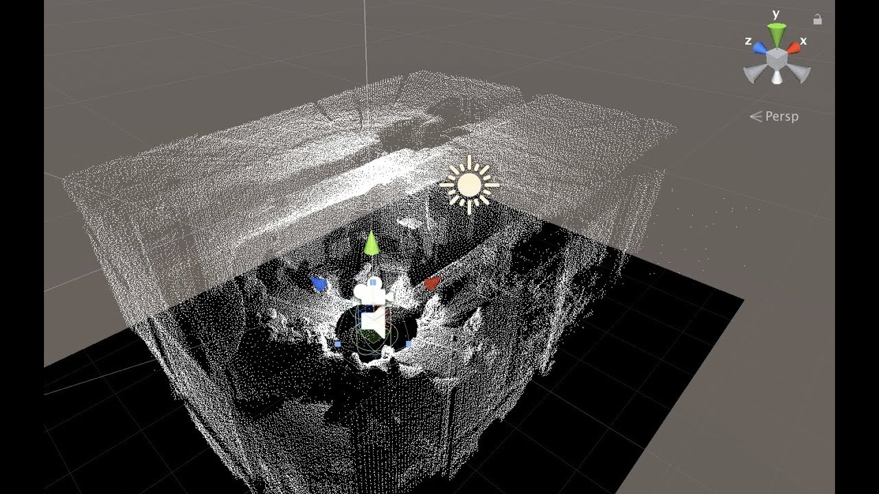 Point Cloud Visualization 01: Unity 2018.4, PCX, FPSController