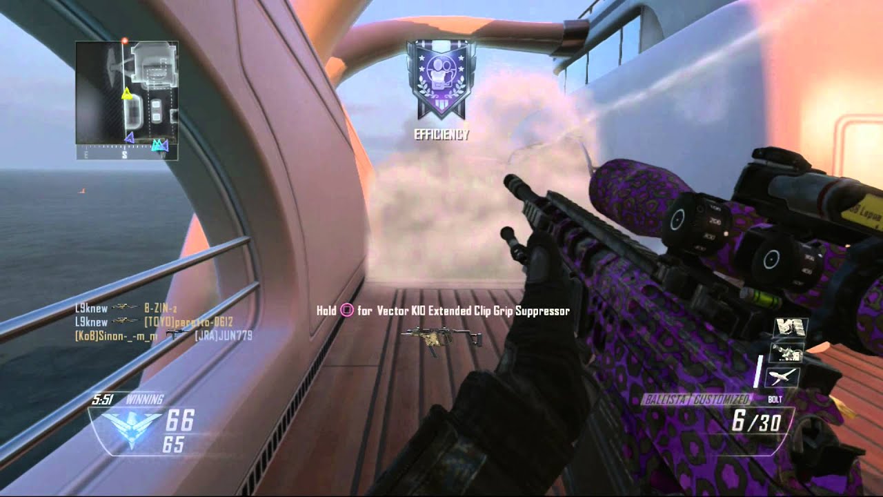 【COD:BO2】3in1だろ？あみーさんめっちゃきれてるよ